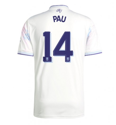 Aston Villa Pau Torres #14 Alternativní Dres 2025-26 Krátký Rukáv Aston Villa Pau Torres #14 Alternativní Dres 2025-26 Krátký Rukáv